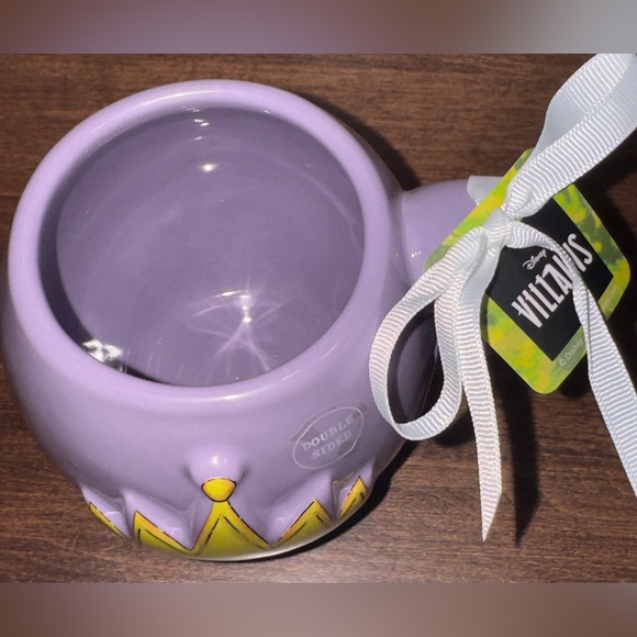 Super Cute Disney Villains purple ceramic Villains EVIL QUEEN mug by Rae Dunn. - Picture 6 of 13